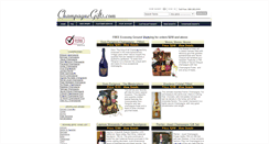Desktop Screenshot of champagnegifts.com